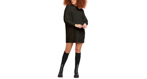 Black Tape Mini Sweater Dress